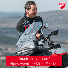 Luc Alphand <BR/>  Alpes Aventure MotoFestival